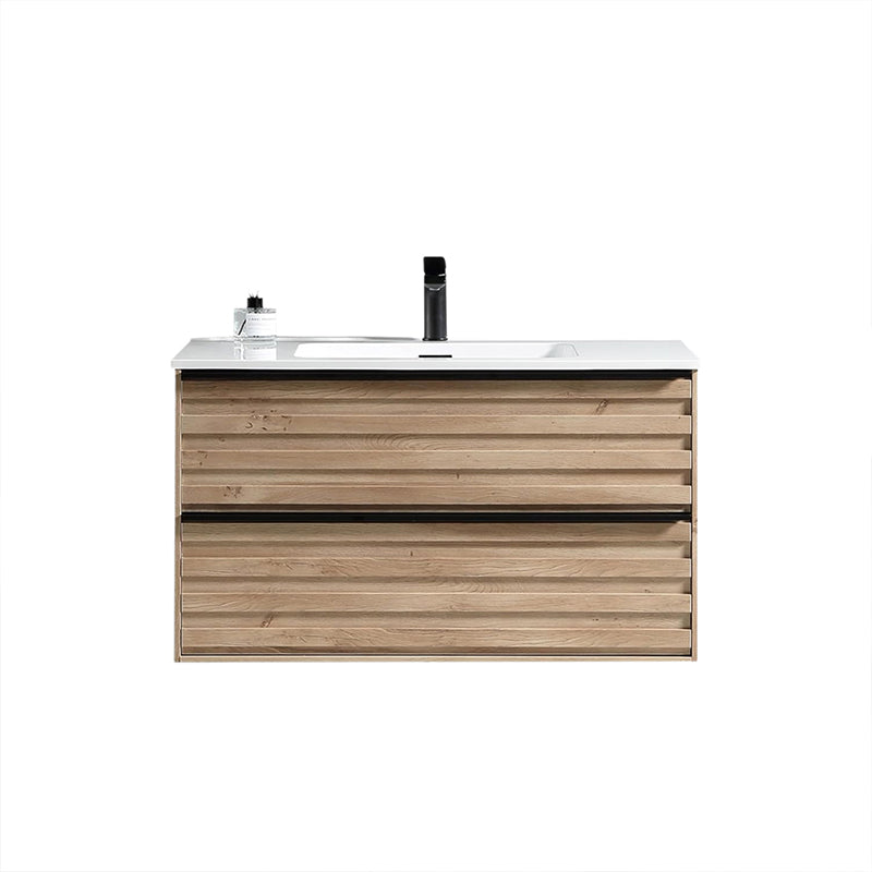 30 Inch Floating Single Sink Bathroom Vanity